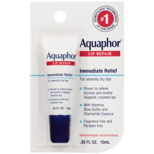 Aquaphor Lip Repair 0.35 oz (Pack of 4)