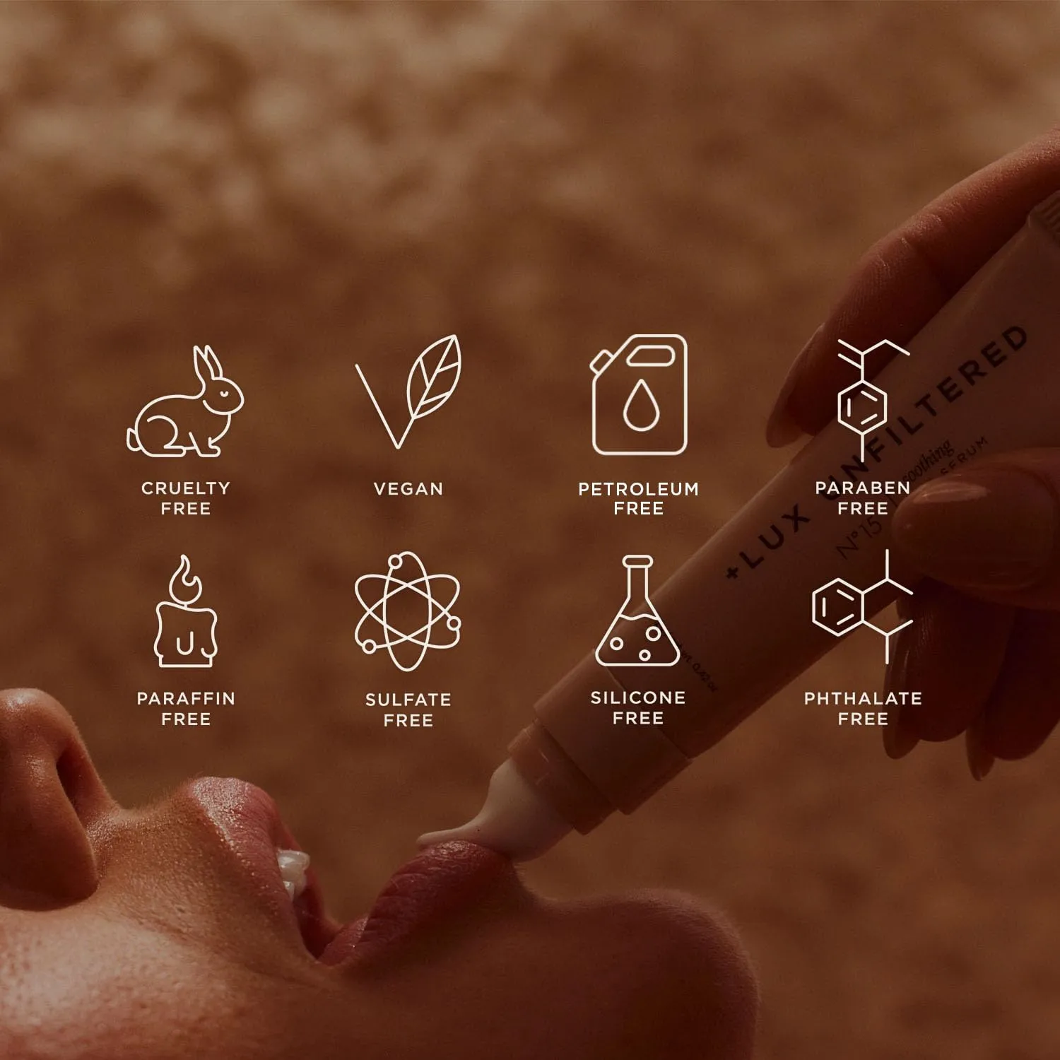   Lux Unfiltered N°15 Soothing Lip Serum in Fragance Free, Moisturizing, Hydrating   Healing Lip Balm, Butter Soft Lips, Best Vegan   Cruelty-Free Lip Care for Dry Cracked Lips, Petroleum Free