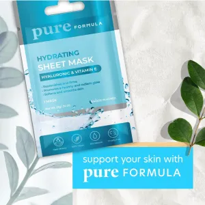 Pure Formula - Hydrating Sheet Mask Hyaluronic & Vitamin E