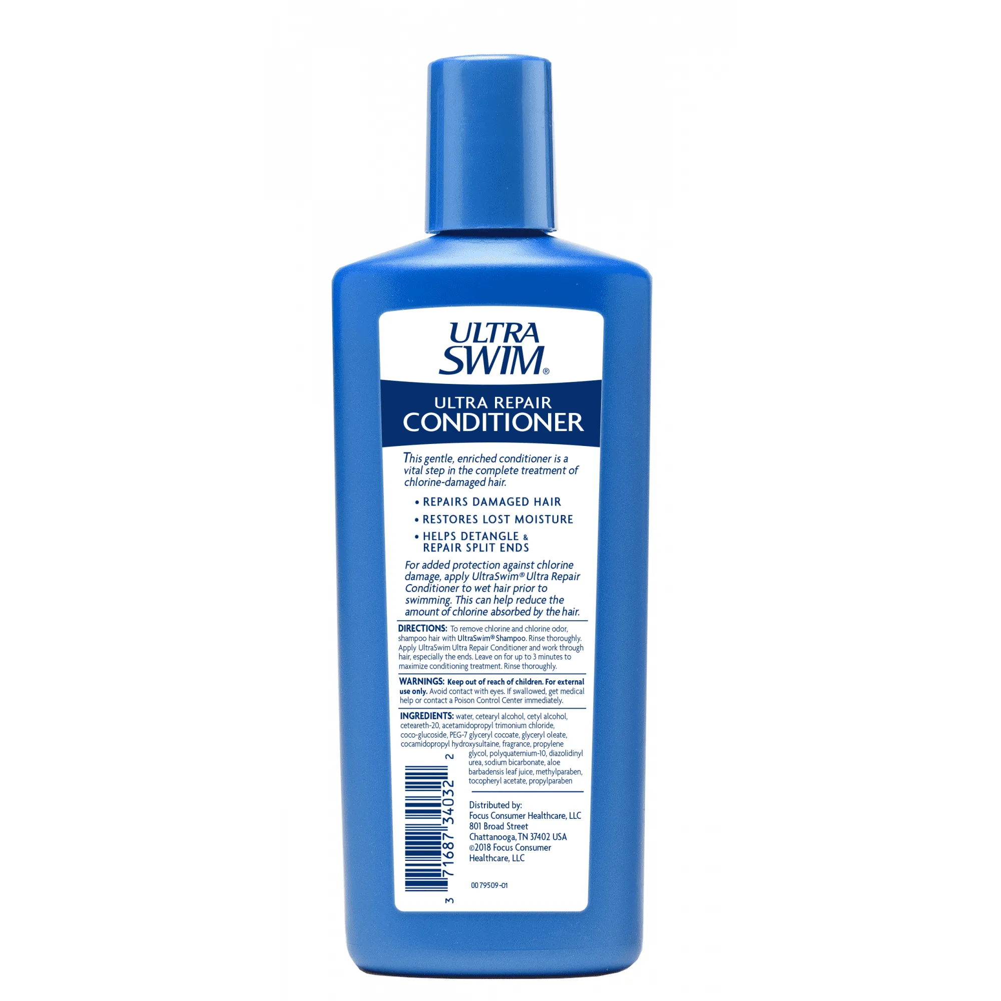 UltraSwim Chlorine Removal Shampoo, Moisturizing Formula, 7 oz